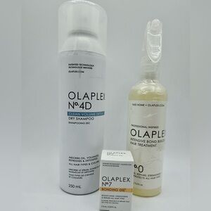 NEW Olaplex Bundle of 3: Dry Shampoo + Intensive Bond Treatment + Bonding Oil